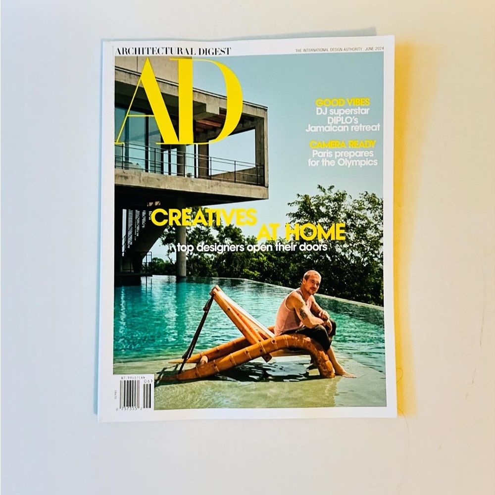 ⭐️5 For 25⭐️ Architectural Digest Magazine - June 2024 - Diplo